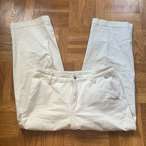 Ava & Viv Wide Leg Chino Pants